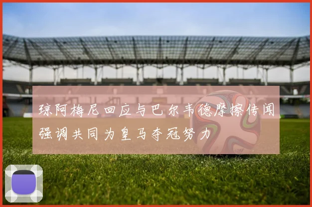 琼阿梅尼回应与巴尔韦德摩擦传闻强调共同为皇马夺冠努力